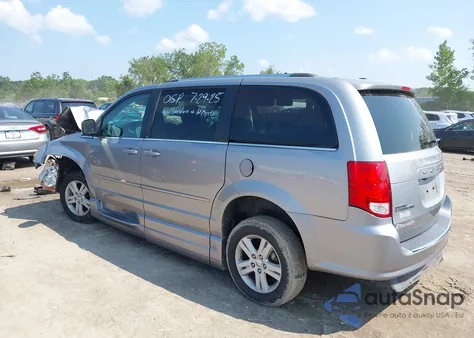 2013 Dodge Grand Caravan Crew from USA, damaged, VIN 2C4RDGDG7DR617354